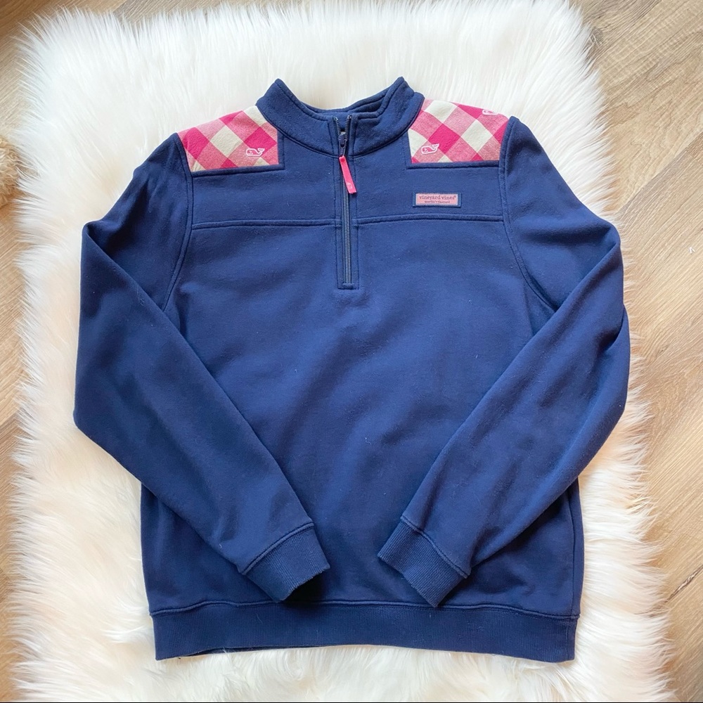 Vineyard Vines sheep shirt girls XL 16 like new